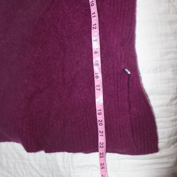 Design Lab Lord & Taylor 100% Cashmere Vest Sweater Women Size large - Picture 7 of 8